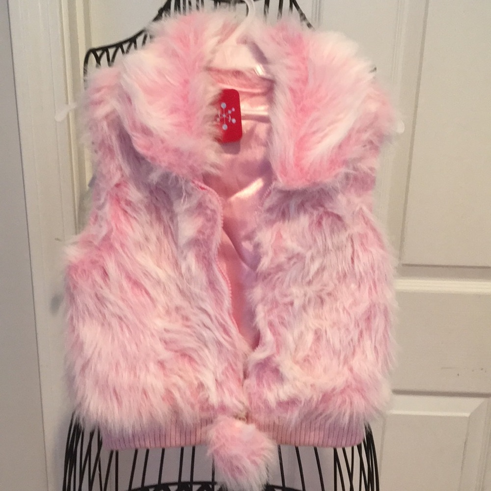 NWT Children’s furry vest